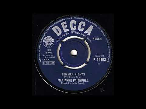 Summer Nights - Marianne Faithfull