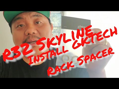 R32 Skyline - Install GKTECH Rack Spacer