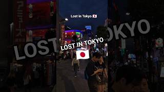 Lost in Tokyo 🇯🇵 #tokyo #japan #tokyotravel