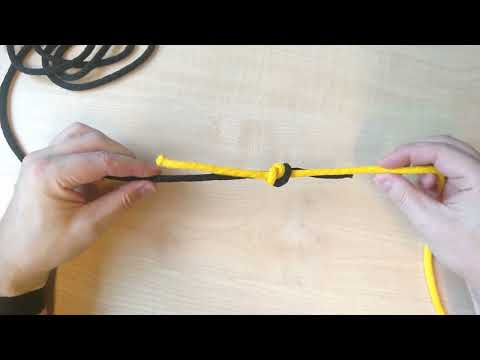 Žvejybos mazgas - puikiai tinka meškerėms sujungti