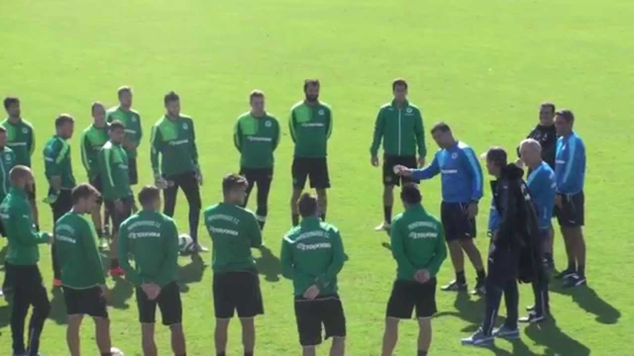 Προπονηση 1/10/15 | pao.gr