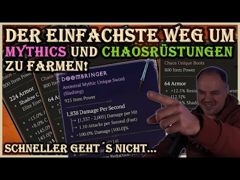 The FASTEST WAY to farm MYTHIC and CHAOS ARMOR! 🔥 Diablo 4 Tutorial German