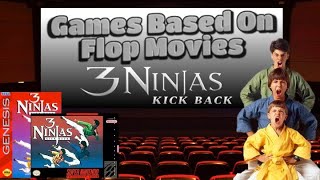 🥋 3 Ninjas Kick Back 🔙 | SNES, Megadrive & Mega CD | 🎮 Video Games Based On Flop Movies 🎞 1️⃣8️⃣