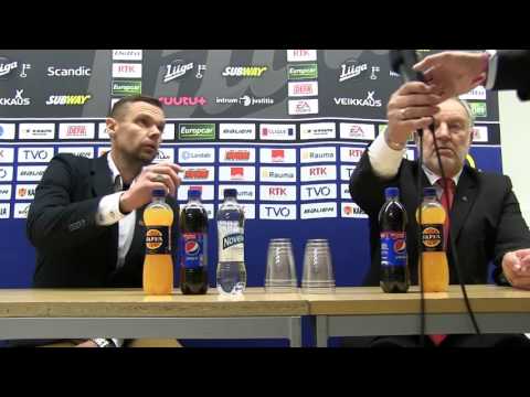 21.11.2015 Lukko vs. Ässät: pressitilaisuus
