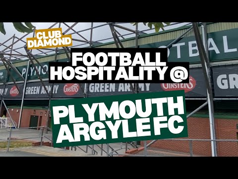 Plymouth Argyle FC Club Diamond hospitality - REVIEWED 👀