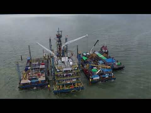 HWU-340K EXPLORATION WELL Re-entry and WELL COMPLETION #pertamina #oilandgas #oilfieldlife  #oilrig