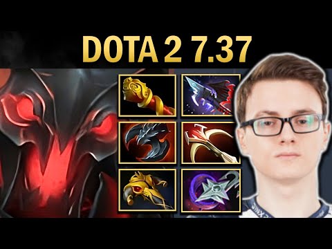 Shadow Fiend Dota 2 7.37 Miracle with Satanic and MKB - TI14