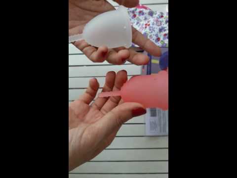 Lena Vs Fleur Menstrual cup