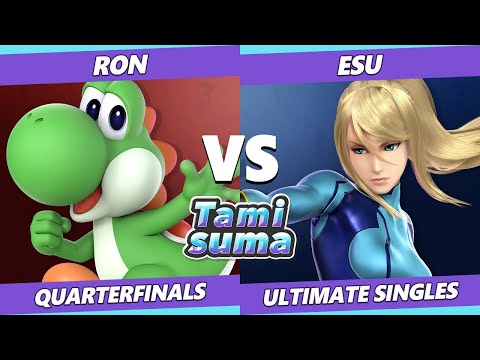 TAMISUMA 166 SSBU - Ron (Yoshi) Vs. Esu (ZSS) Smash Ultimate Quarterfinals