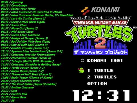 Nes: Teenage Mutant Ninja Turtles III Soundtrack