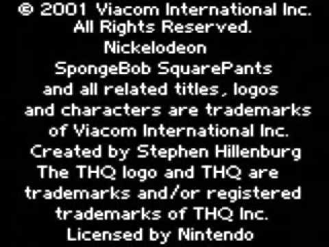 Spongebob Squarepants : Legend of the Lost Spatula Game Boy