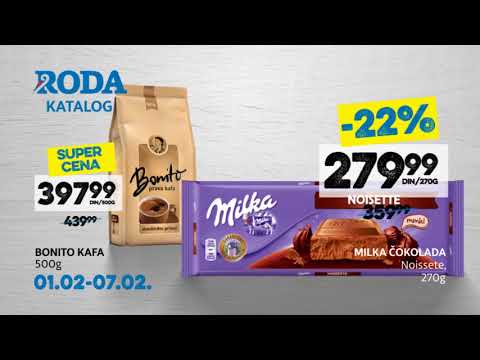 Roda nedeljna akcija prehrane od 01.-07.02.2018.