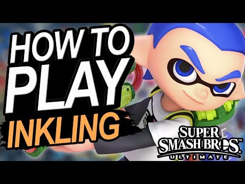How To Play Inkling In Smash Ultimate Video