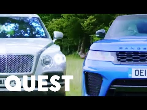 SUV Face Off: Bentley SUV vs Range Rover Sport SVR  | Fifth Gear