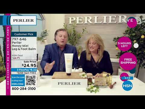 Perlier Honey Miel Bein- und Fußbalsam