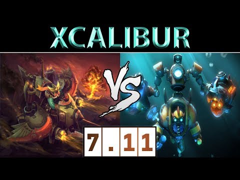 Xcalibur [Gyrocopter] vs [Tinker] ► Top EU Ranked ► Dota 2 7.11