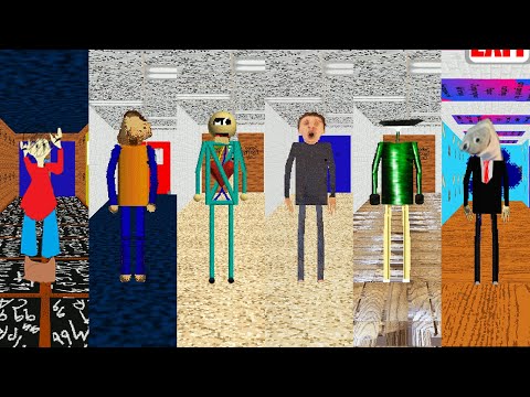 Best All 6 Swapped Basics | Baldi's Basics [Mod]