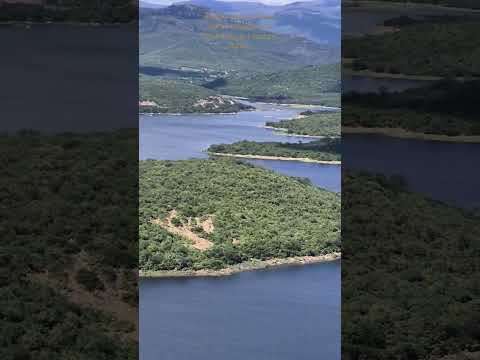 Barragem do Zabumbão vista do alto das torres de Paramirim Bahia 2026 🌧️⛈️🙏🙌🏞️🌊.