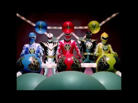 Power Rangers Dino Thunder All  Zords and Megazords First Time Fights