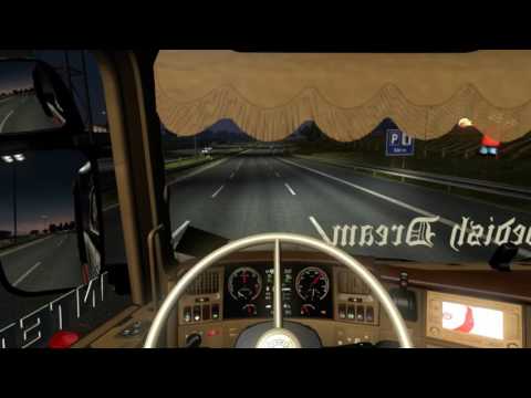 Euro Truck Simulator Rotterdam to Clermont Scania R500 V8