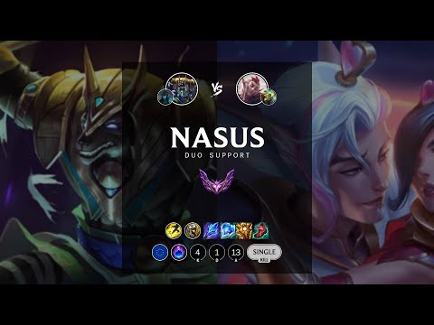 Nasus Support vs Rakan - EUW Master Patch 12.11