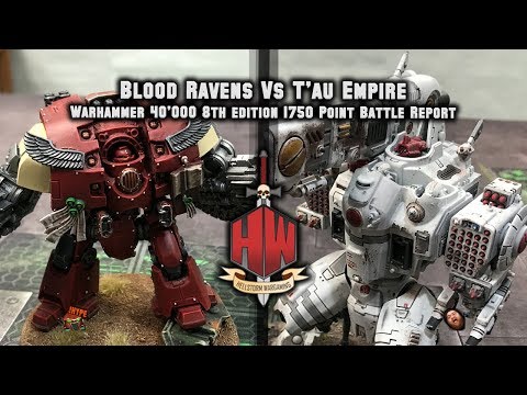 Space Marines vs T'au Empire 1750 No Retreat Rematch Warhammer 40K Batrep