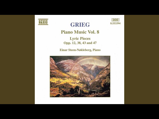 La vida musical de Edvard Grieg 