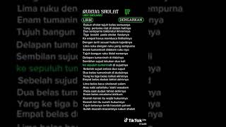 Download lagu Lirik rukun solat mp3 Download lagu Lirik rukun solat mp3