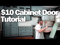 CHEAP and EASY Shaker Cabinet Doors and Drawers | DIY | HOW TO