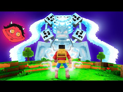 Insane Transformation: 24Hrs as LUFFY in Minecraft One Piece