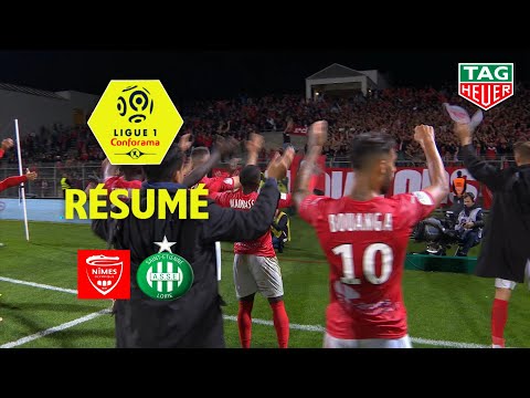Nîmes Olympique - AS Saint-Etienne ( 1-1 ) - Résumé - (NIMES - ASSE) / 2018-19