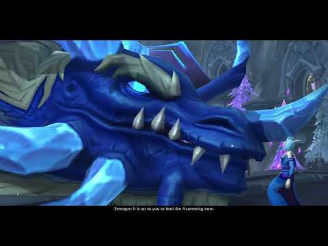 Senegos's Farewell - In Game Cutscene