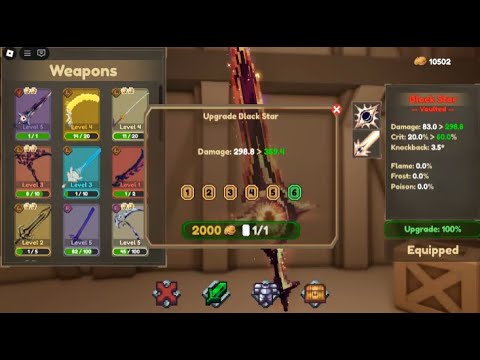 Getting the New Sword Black Star Maxed!! Tutorial and Showcasing it's abilities #pixelblade #roblox