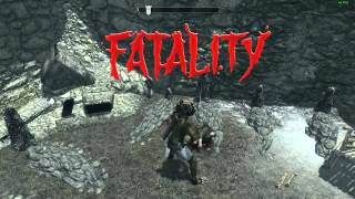 Predator Fatalities Mortal Kombat Style (Skyrim Mod)