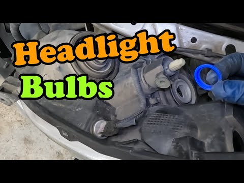 2007-2012 Nissan Altima Headlight Bulbs Replacement How To DIY