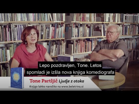 Naslovnica: Beletrina v živo: Tone Partljič