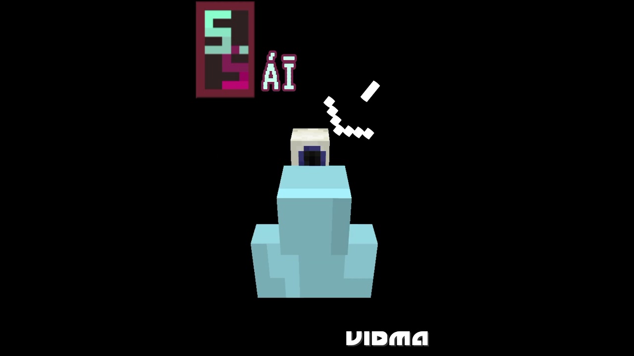 artstation Minecraft: demon eye S-s #artstation #artstation_minecraft #S_s