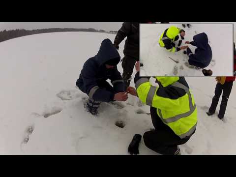 Elussöödaga haugi püüdmas talvel