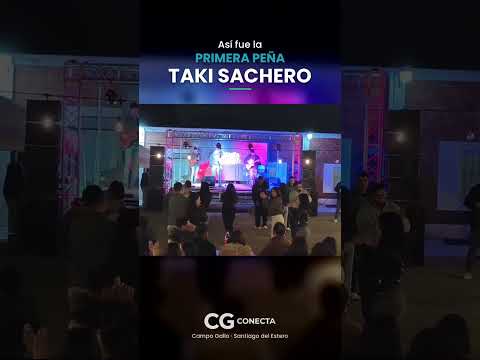 Así fue la primera Peña Taki Sachero · Campo Gallo
