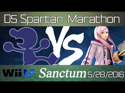 Sanctum: D5 Spartan (G&W) vs. Marathon (Robin) - Smash 4 Singles