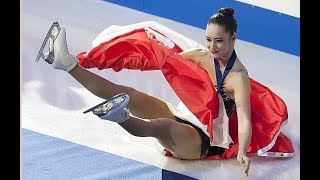 Кейтлин Осмонд запнулась об ковер 2018 Милан