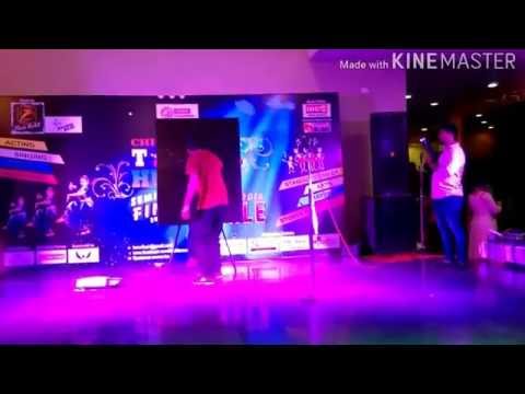 Vishal Singh Charlie Chaplin Glitter Art