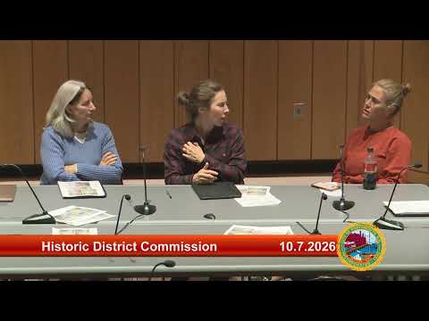 10.7.2026 Historic District Commission