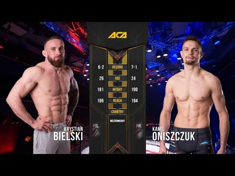 Кристиан Бельски vs. Камиль Онищук | Krystian Bielski vs. Kamil Oniszczuk | ACA 114 - Lodz