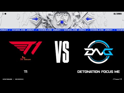 T1 vs. DFM | Worlds Group Stage Day 1 | T1 vs. DetonatioN FocusMe (2021)