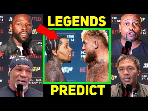 Boxing Legends PREDICT Jake Paul VS Gervonta Davis..