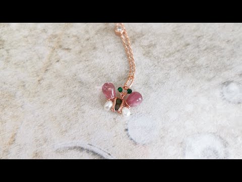 Butterfly Pendant / Wire Jewelry Tutorial