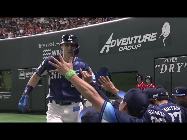 【6回表】直球を完璧に捉えた!! ライオンズ・ネビン 今季第17号ホームランを放つ!! 2025年9月17日 福岡ソフトバンクホークス 対 埼玉西武ライオンズ
