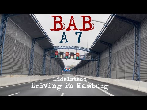 Driving in Hamburg *[ BAB A 7 ➡️ Eidelstedt]*