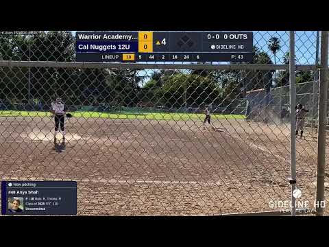 Warrior Academy - Smith vs Cal Nuggets 12U Woods 2023 (2023.07.15)